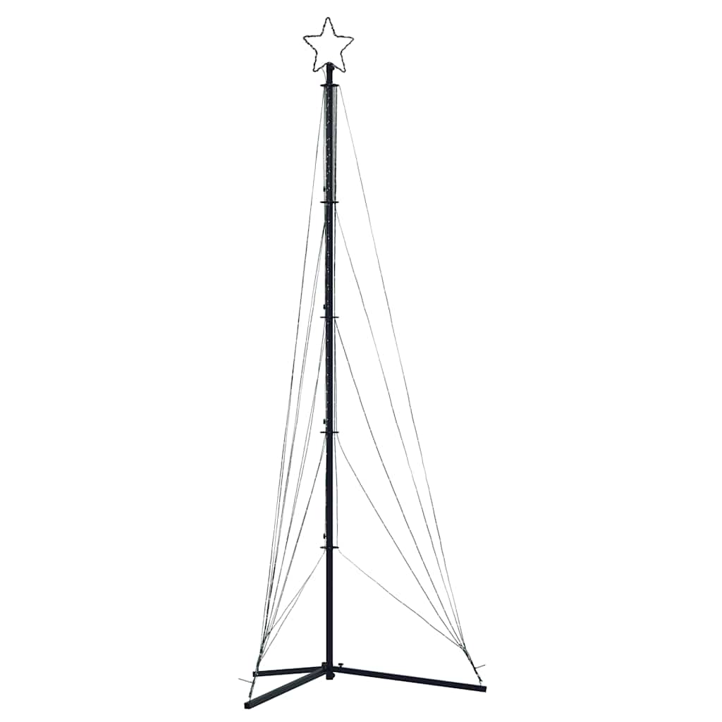 vidaXL Χριστουγεννιάτικο δέντρο LED 525 LED μπλε 302 εκ.