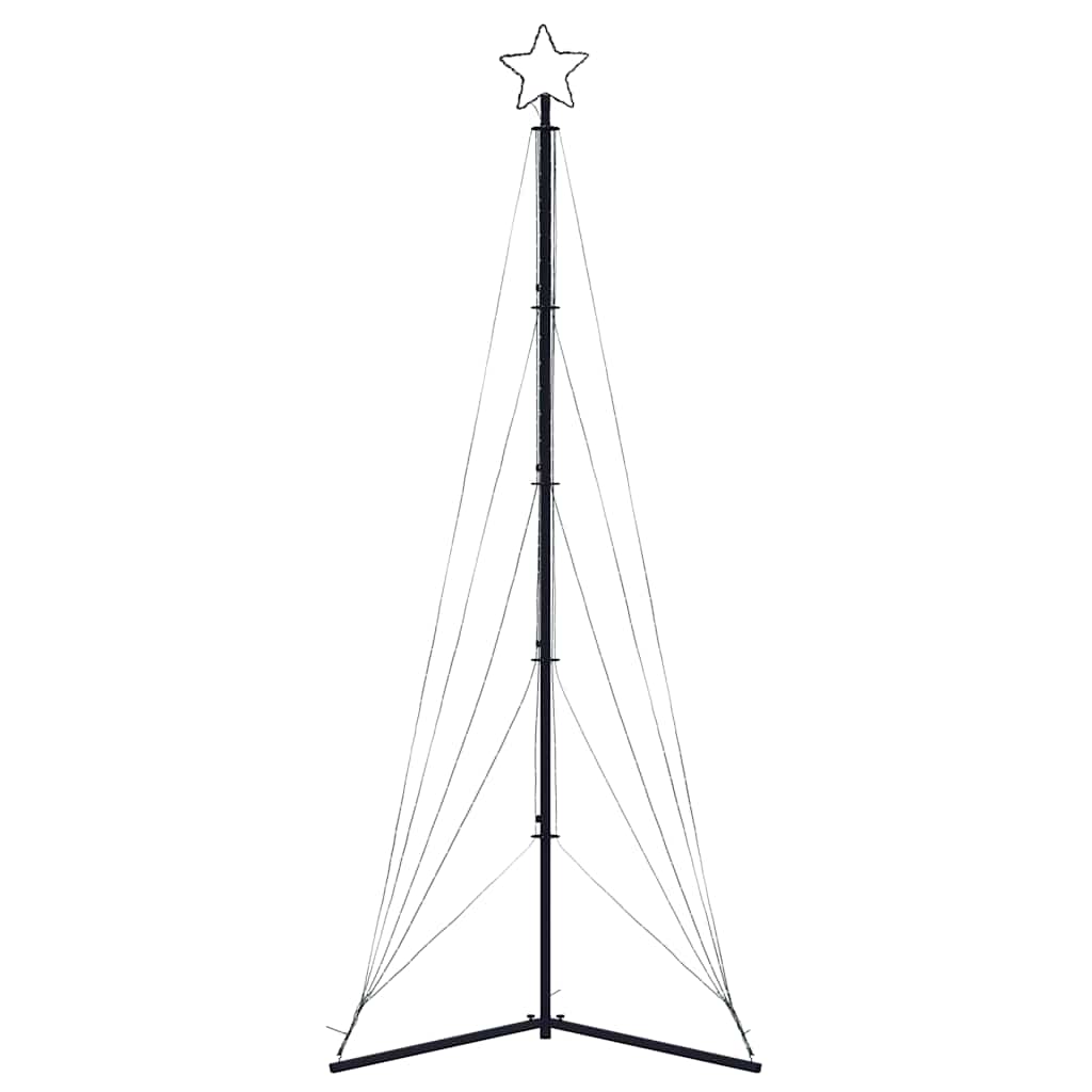 vidaXL Χριστουγεννιάτικο δέντρο LED 525 LED μπλε 302 εκ.