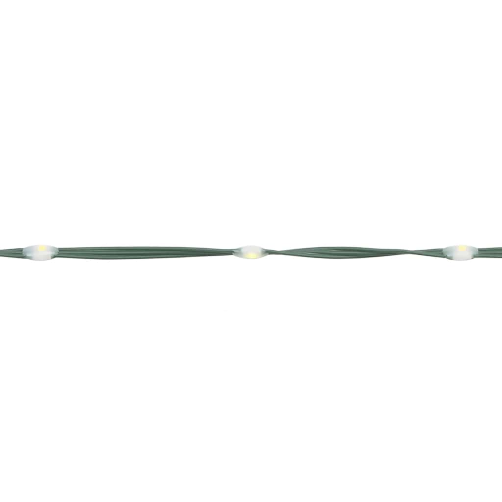 vidaXL Χριστουγεννιάτικο δέντρο LED 615 LED Ζεστό Λευκό 404,5 εκ.