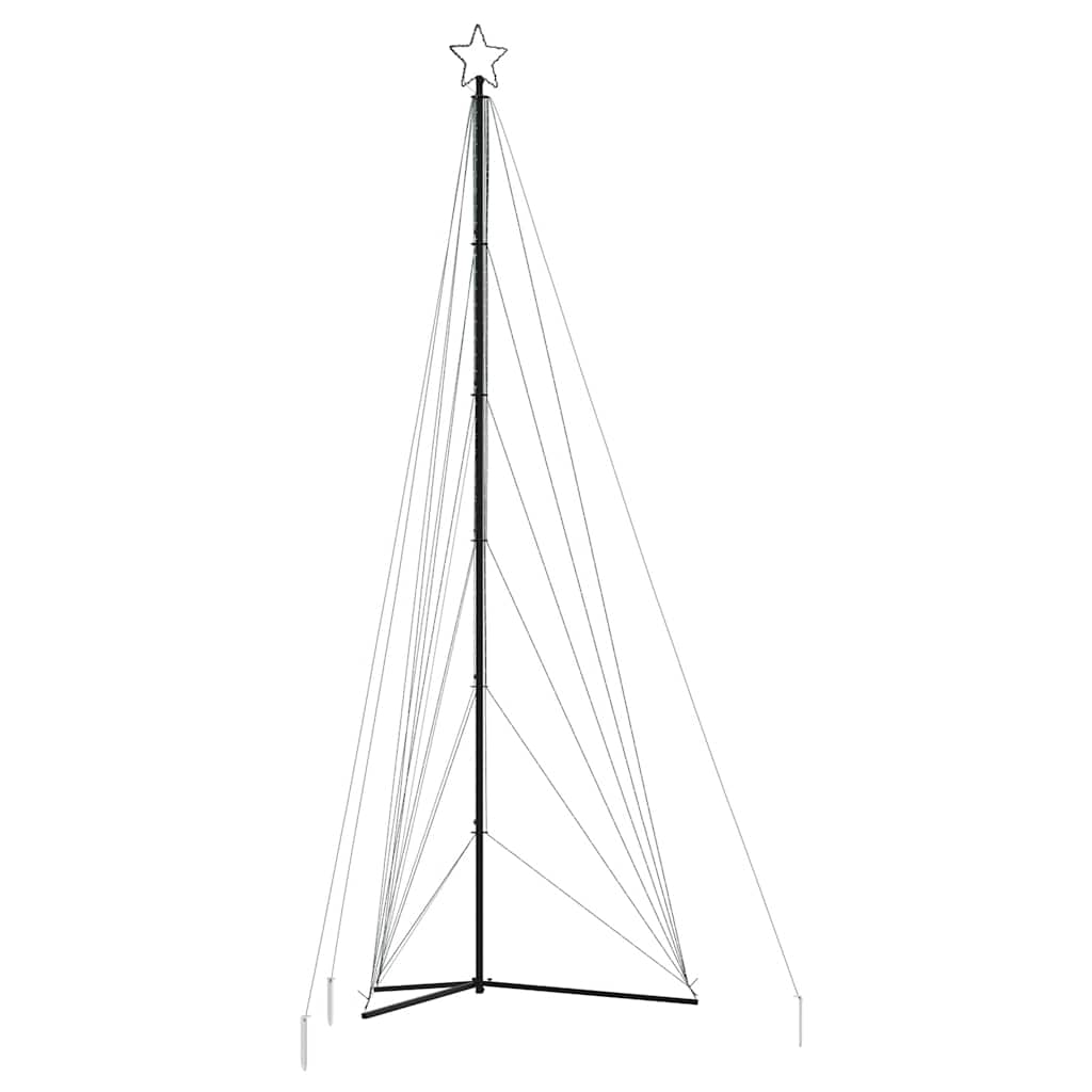 vidaXL Χριστουγεννιάτικο δέντρο LED 861 LED πολύχρωμα 478 εκ.