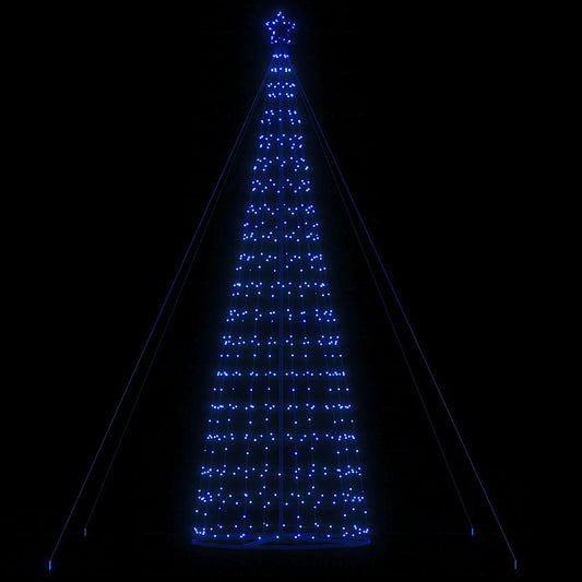 vidaXL Χριστουγεννιάτικο δέντρο LED 1534 LED μπλε 500 εκ.