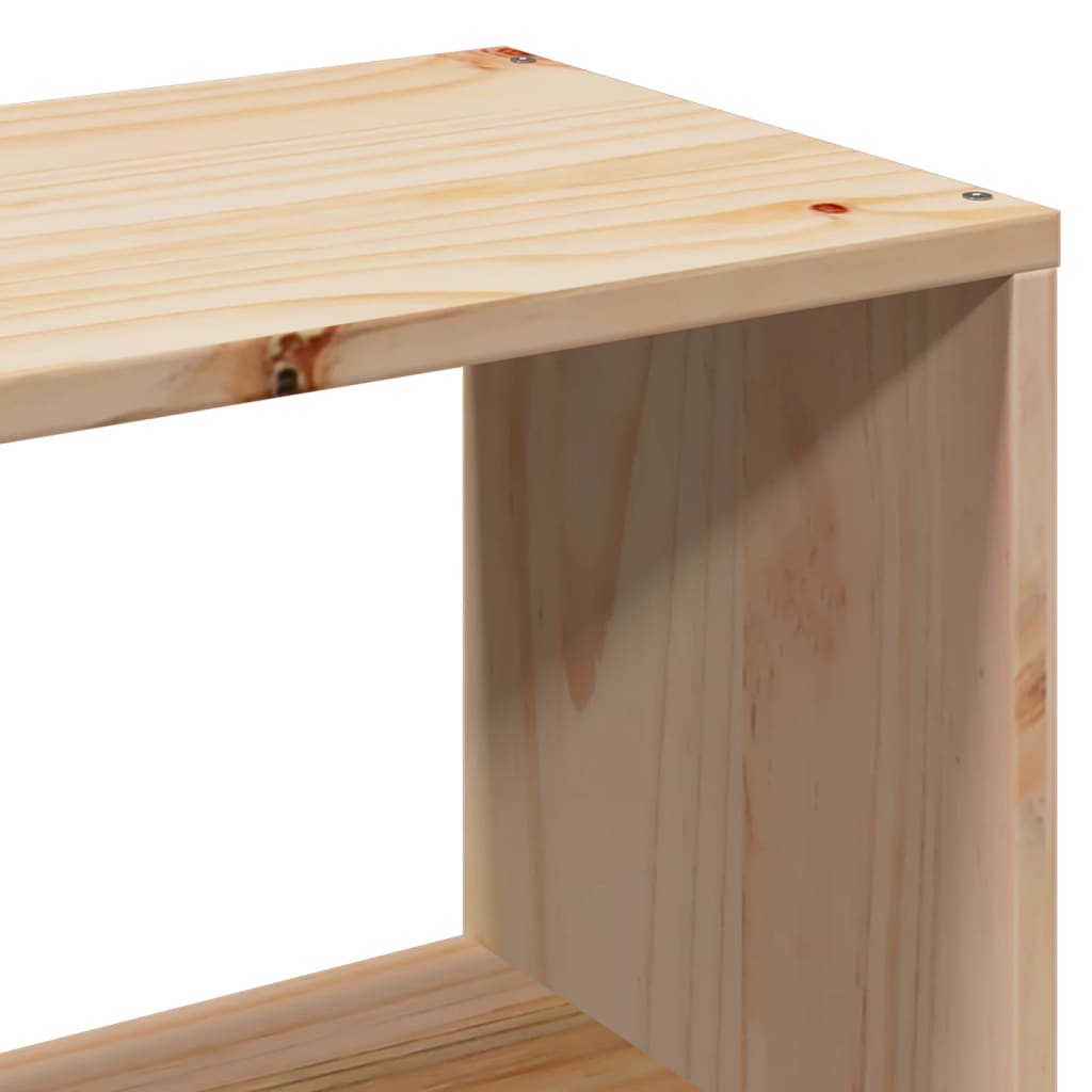 vidaXL Κεφαλάρι με Αποθ. Χώρο 90 εκ. από Μασίφ Ξύλο Πεύκου