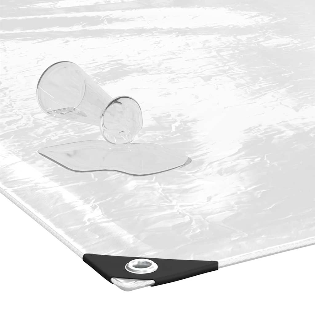 vidaXL Κάλυμμα φυτών με οπές 3x5 m PVC