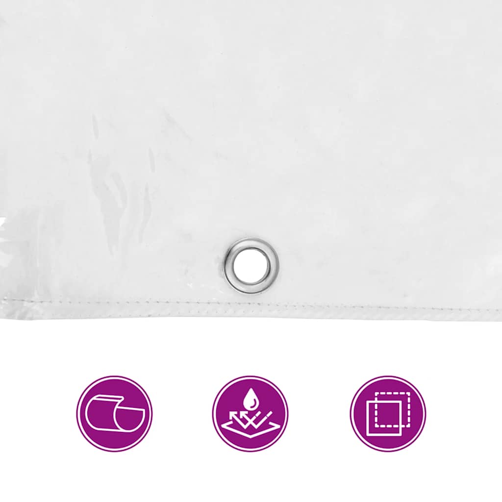 vidaXL Κάλυμμα φυτών με οπές 3x5 m PVC