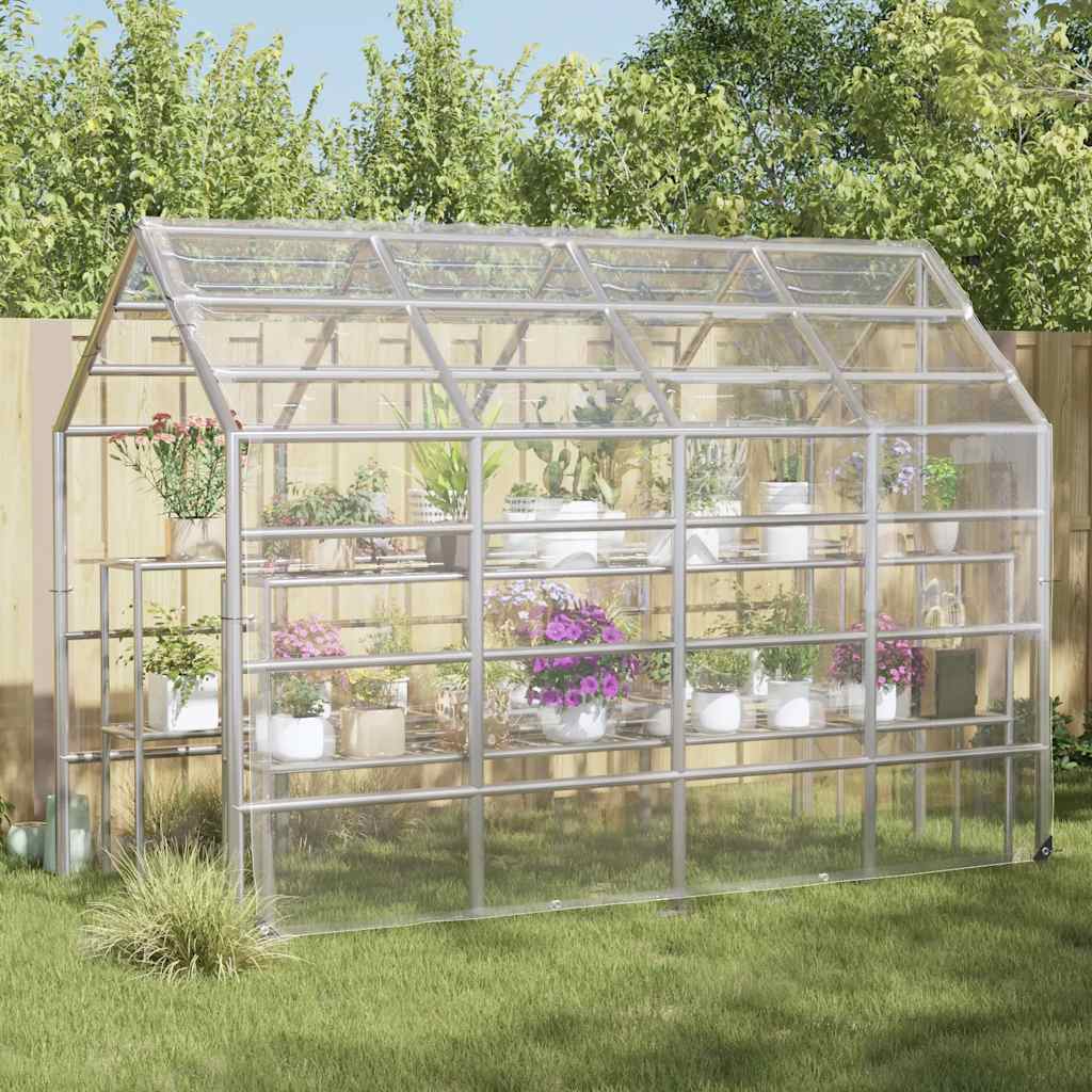 vidaXL Κάλυμμα φυτών με οπές 3x6 m PVC