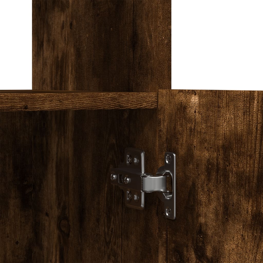 vidaXL Ντουλάπι Καπνιστή Δρυς 63x33x100 εκ. από Επεξεργασμένο Ξύλο