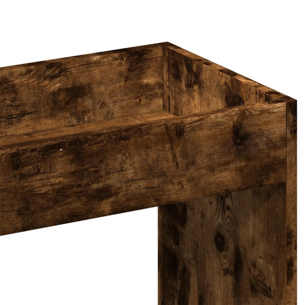 vidaXL Ντουλάπι Καπνιστή Δρυς 63x33x140 εκ. από Επεξεργασμένο Ξύλο