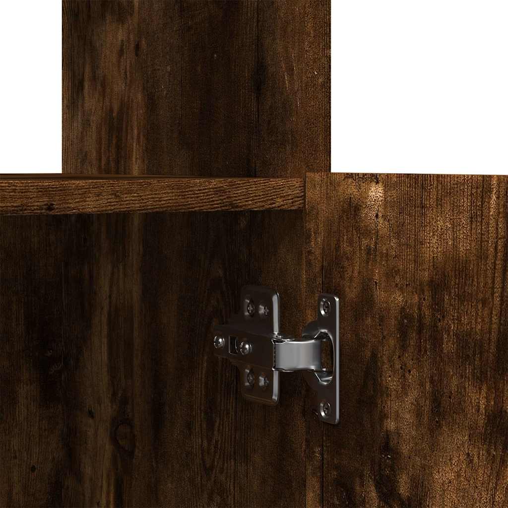 vidaXL Ντουλάπι Καπνιστή Δρυς 92x33x100 εκ. από Επεξεργασμένο Ξύλο