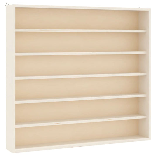 vidaXL Ξύλινη συλλεκτική βιτρίνα με 6 ράφια 60x8,5x55 εκ.
