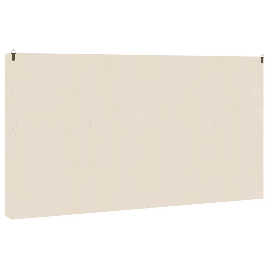 vidaXL Ξύλινη συλλεκτική βιτρίνα με 6 ράφια 100x9x55 εκ.
