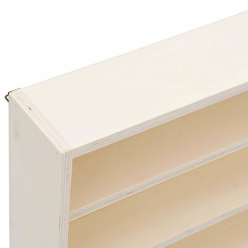 vidaXL Ξύλινη συλλεκτική βιτρίνα με 6 ράφια 100x9x55 εκ.