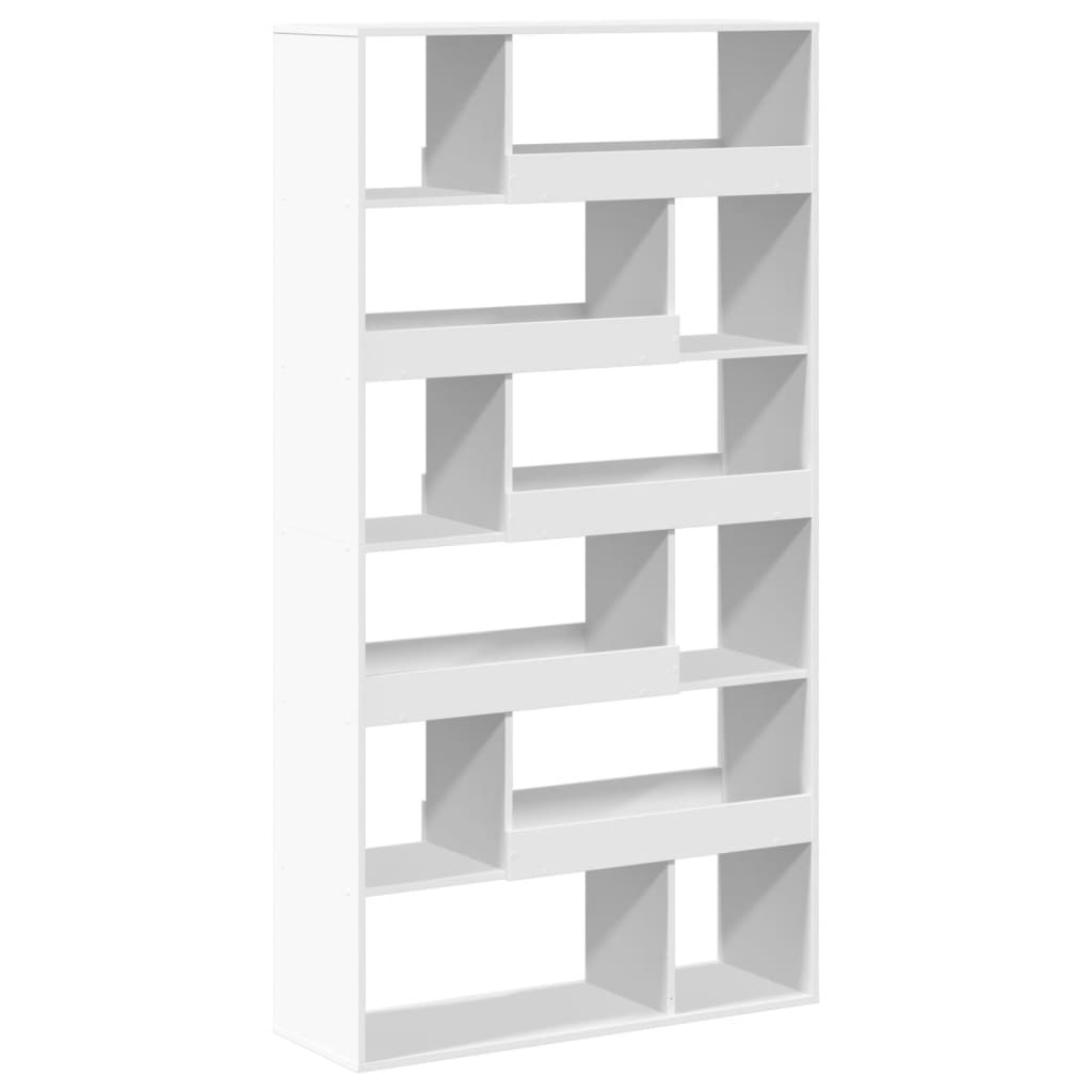 vidaXL Βιβλιοθήκη Λευκή 100x33x187,5 εκ. Επεξ. Ξύλο