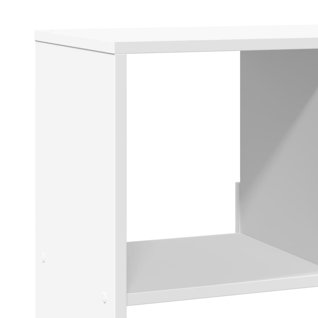 vidaXL Βιβλιοθήκη Λευκή 100x33x187,5 εκ. Επεξ. Ξύλο