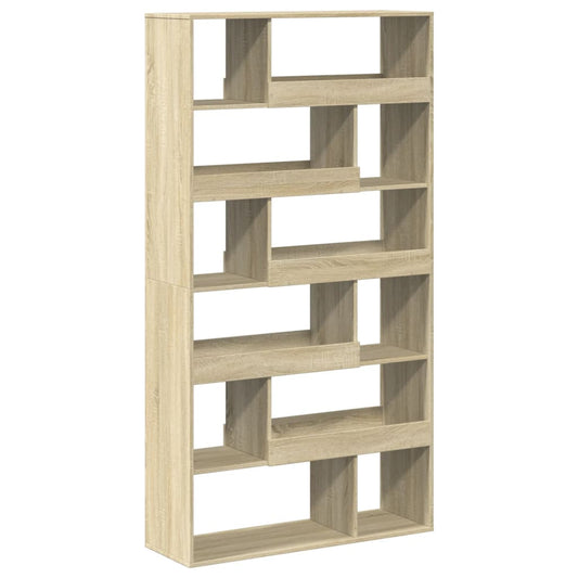 vidaXL Βιβλιοθήκη Sonoma Δρυς 100x33x187,5 εκ. από Επεξεργασμένο Ξύλο
