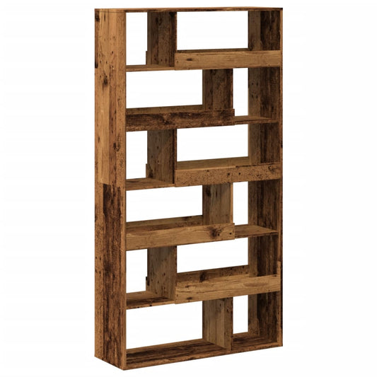 vidaXL Βιβλιοθήκη Όψη Παλαιού Ξύλου 100x33x187,5εκ. Επεξεργασμένο Ξύλο