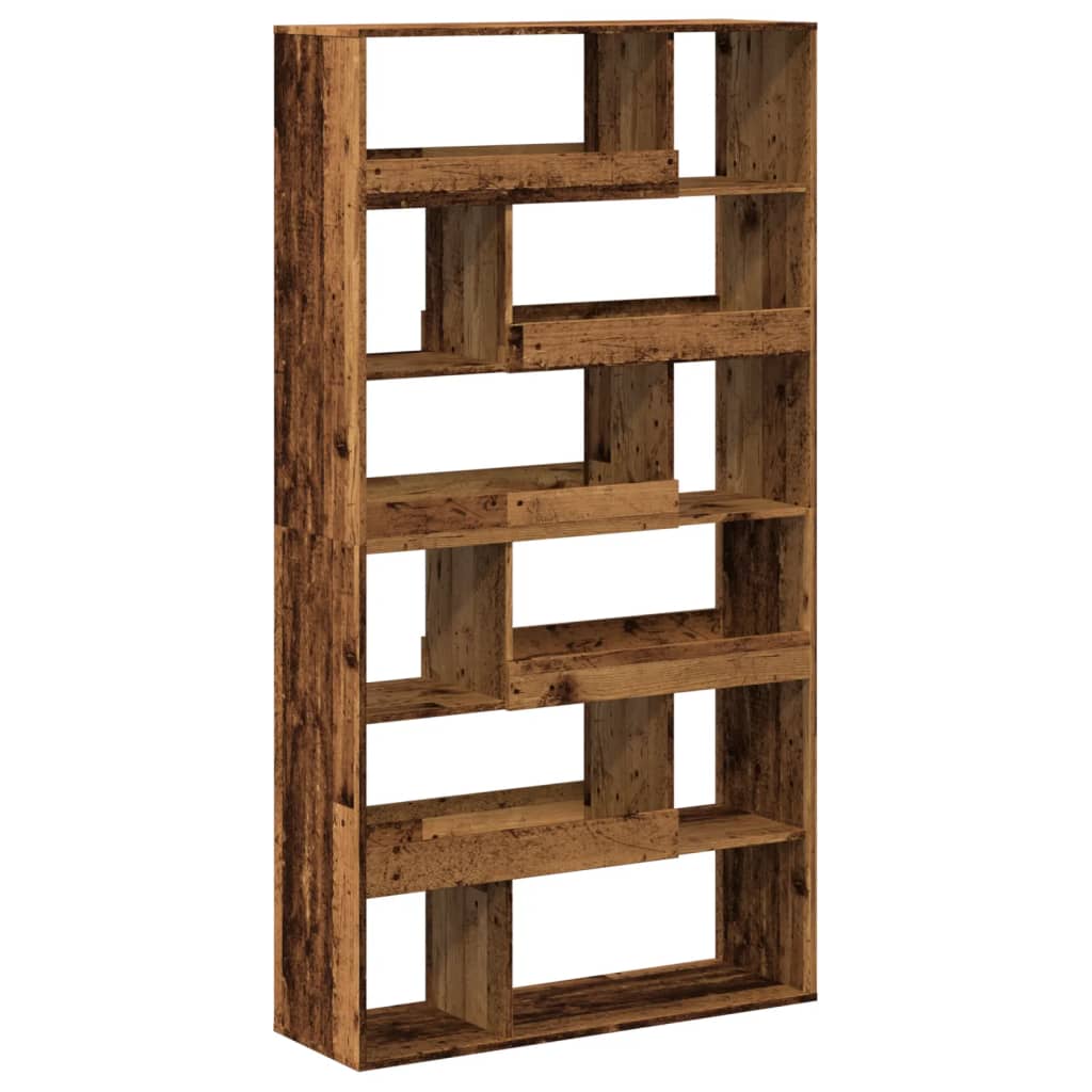 vidaXL Βιβλιοθήκη Όψη Παλαιού Ξύλου 100x33x187,5εκ. Επεξεργασμένο Ξύλο