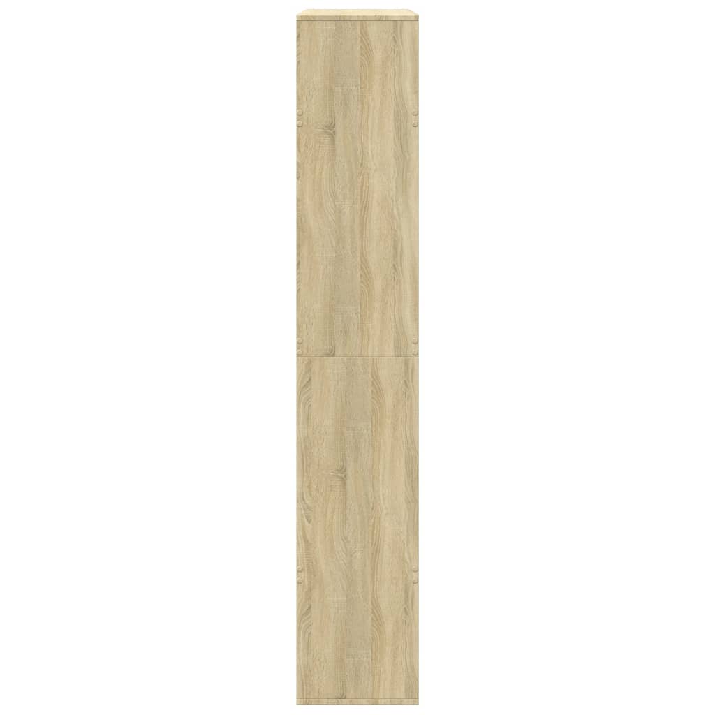 vidaXL Βιβλιοθήκη Sonoma Δρυς 100x33x187,5 εκ. από Επεξεργασμένο Ξύλο