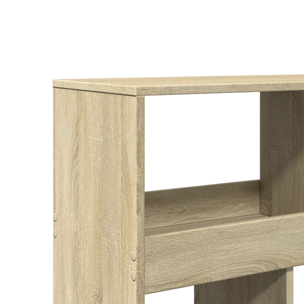 vidaXL Βιβλιοθήκη Sonoma Δρυς 100x33x187,5 εκ. από Επεξεργασμένο Ξύλο