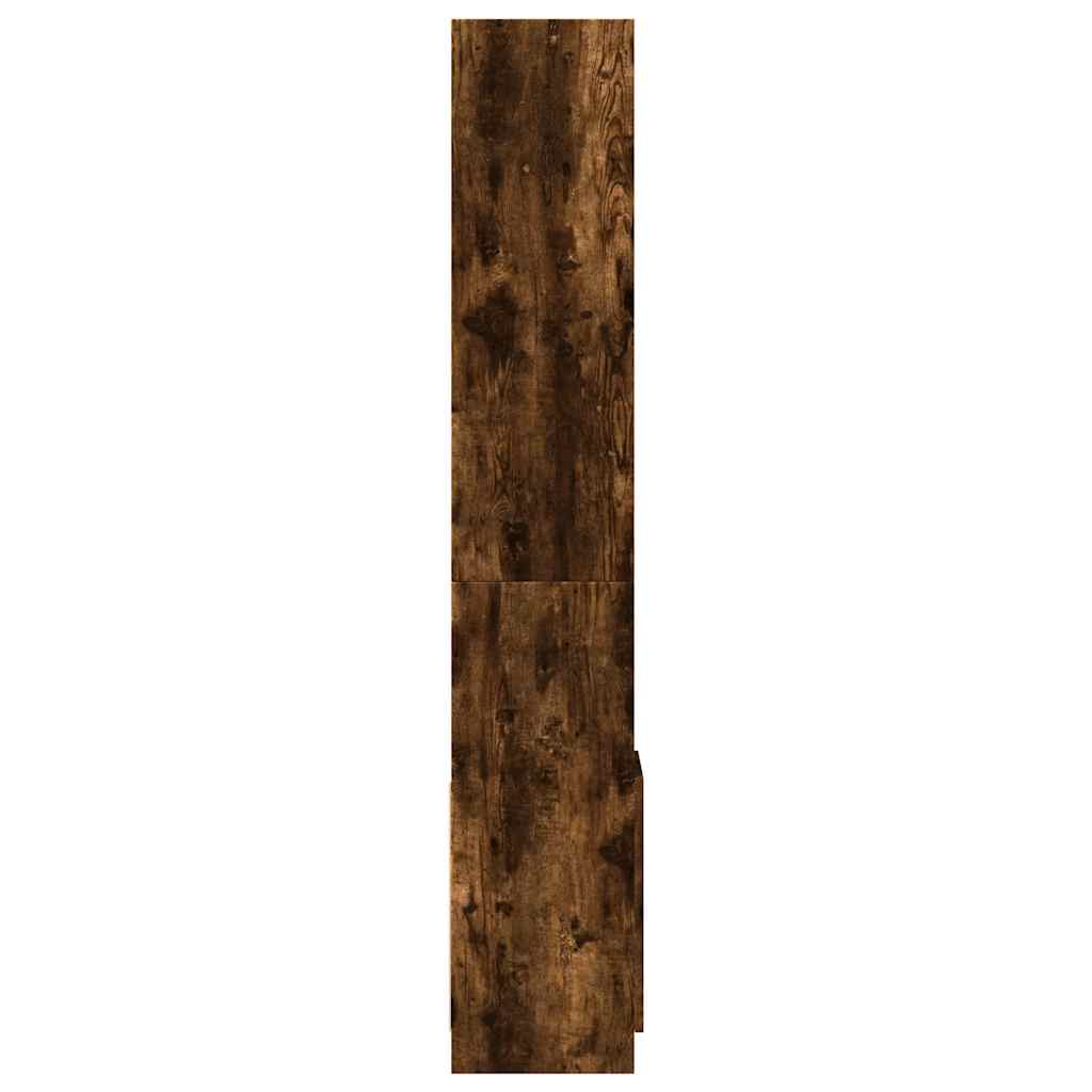 vidaXL Ντουλάπι Καπνιστή Δρυς 92x33x180εκ. από Επεξεργασμένο Ξύλο