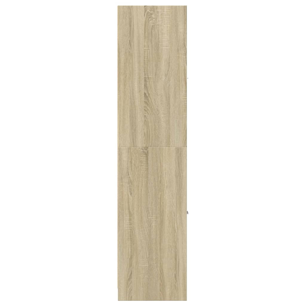 vidaXL Συρταριέρα Γενικής Χρήσης Sonoma Δρυς 30x41x174,5εκ Επεξ. Ξύλο