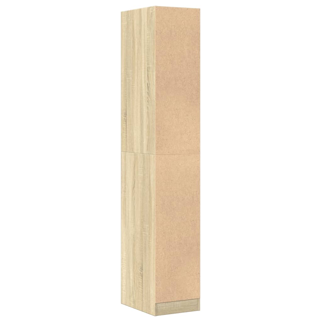 vidaXL Συρταριέρα Γενικής Χρήσης Sonoma Δρυς 30x41x174,5εκ Επεξ. Ξύλο