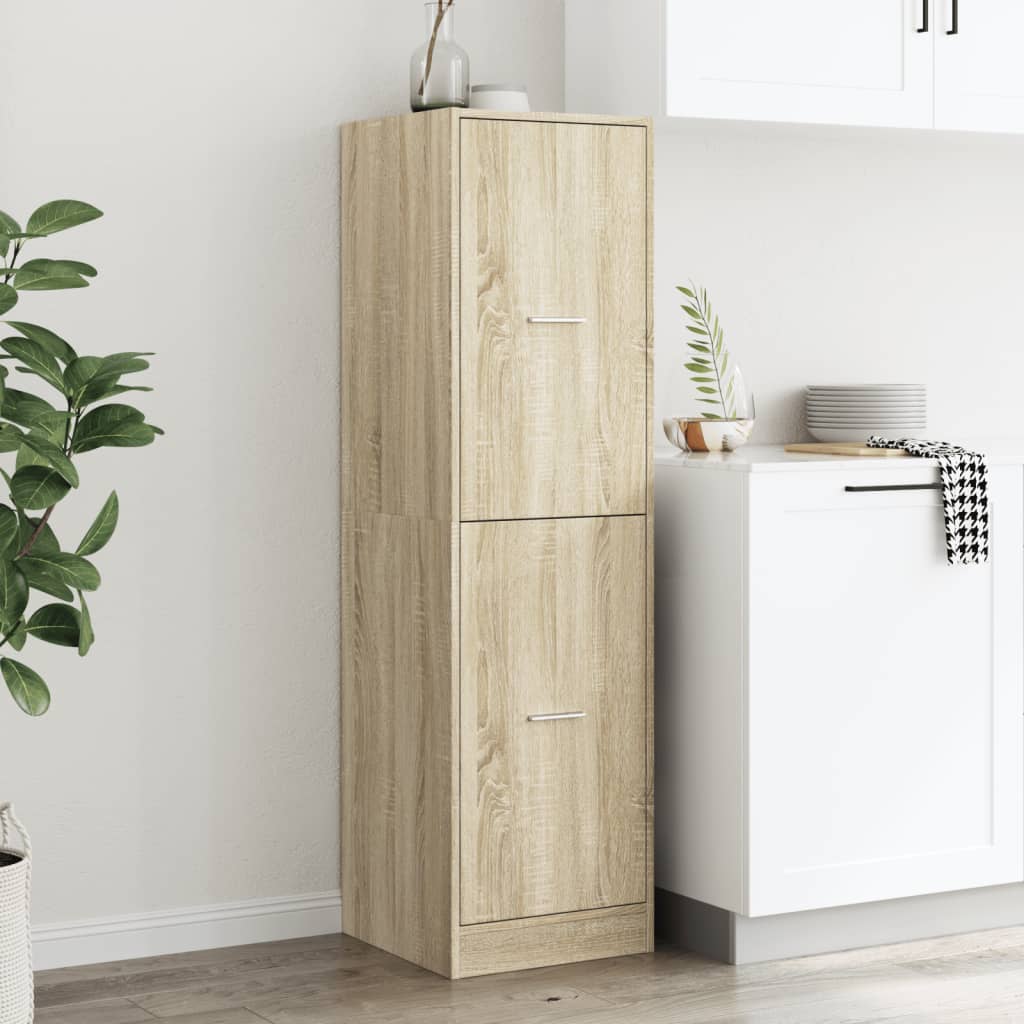 vidaXL Συρταριέρα Γενικής Χρήσης Sonoma Δρυς 40x41x144,5εκ Επεξ. Ξύλο
