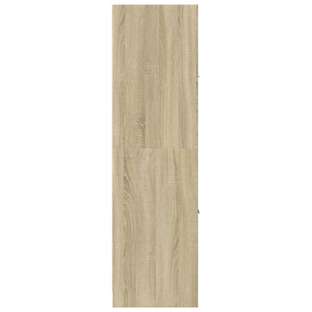 vidaXL Συρταριέρα Γενικής Χρήσης Sonoma Δρυς 40x41x144,5εκ Επεξ. Ξύλο