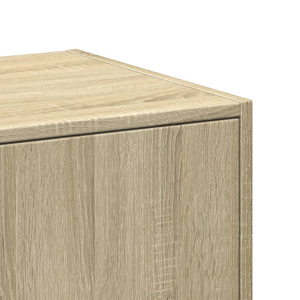 vidaXL Συρταριέρα Γενικής Χρήσης Sonoma Δρυς 40x41x144,5εκ Επεξ. Ξύλο