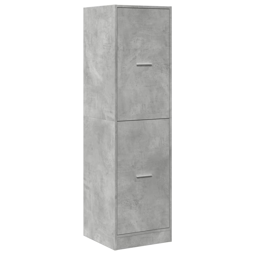 vidaXL Συρταριέρα Γενικής Χρήσης Γκρι Σκυρ.40x41x144,5 εκ. Επεξ. Ξύλο