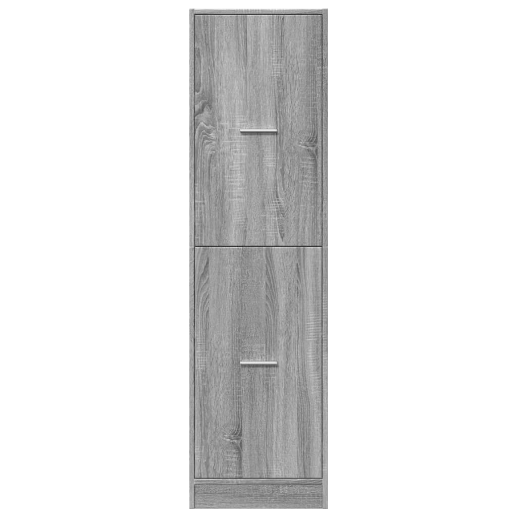 vidaXL Συρταριέρα Γενικής Χρήσης Γκρι Sonoma 40x41x144,5 εκ.Επεξ. Ξύλο