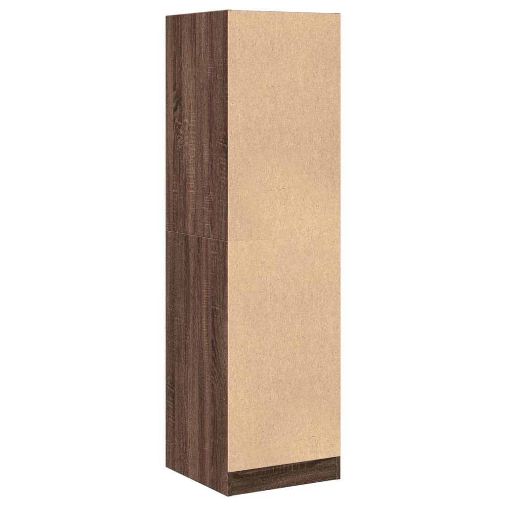 vidaXL Συρταριέρα Γενικής Χρήσης Καφέ Δρυς 40x41x144,5 εκ. Επεξ. Ξύλο