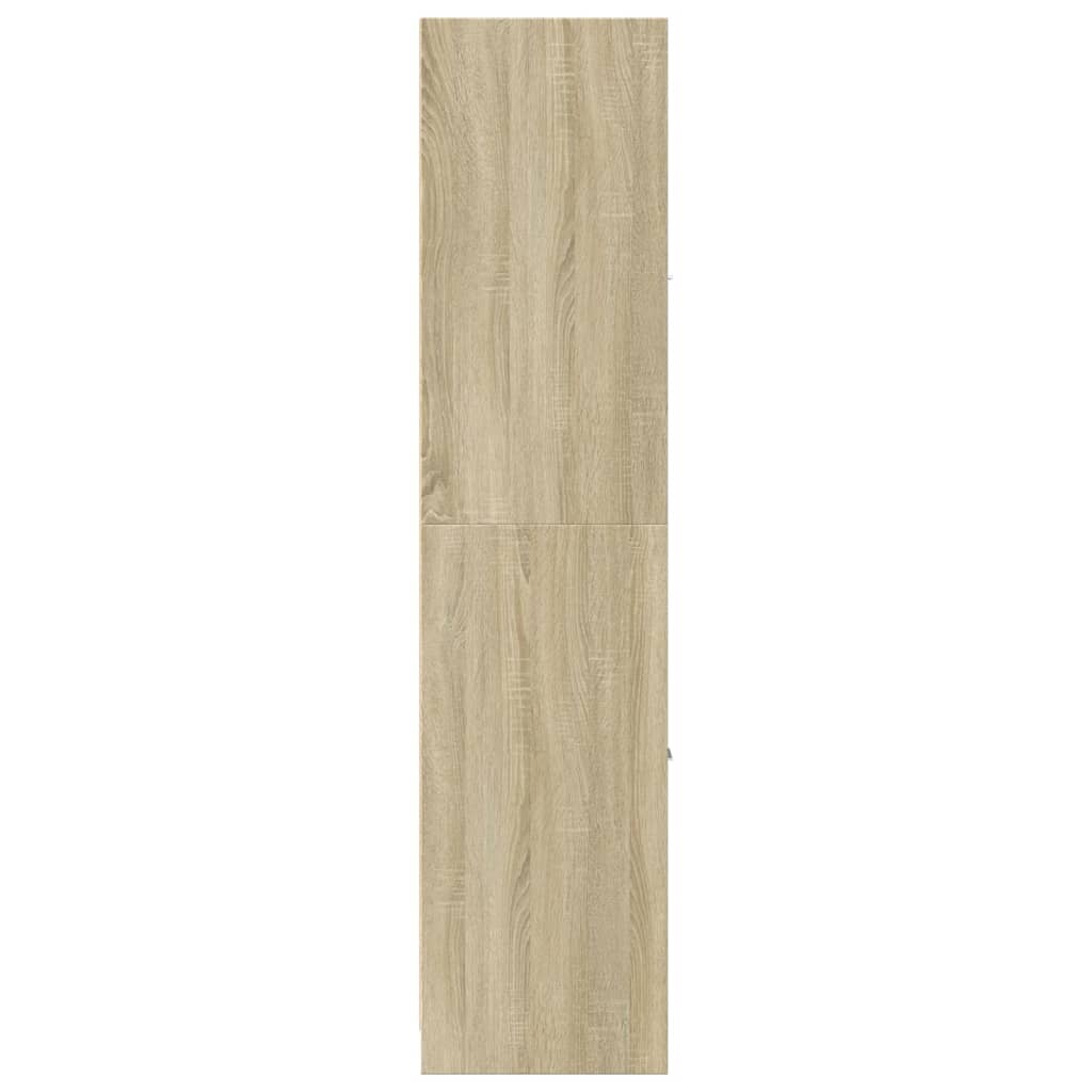 vidaXL Συρταριέρα Γενικής Χρήσης Sonoma Δρυς 30x41x174,5εκ Επεξ. Ξύλο