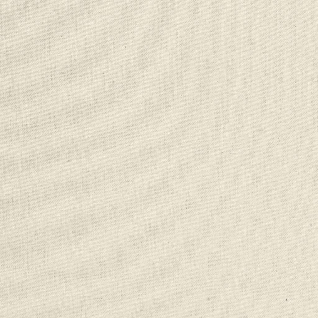 vidaXL Κουνιστή καρέκλα Λευκή 74x90x102 cm Λινό