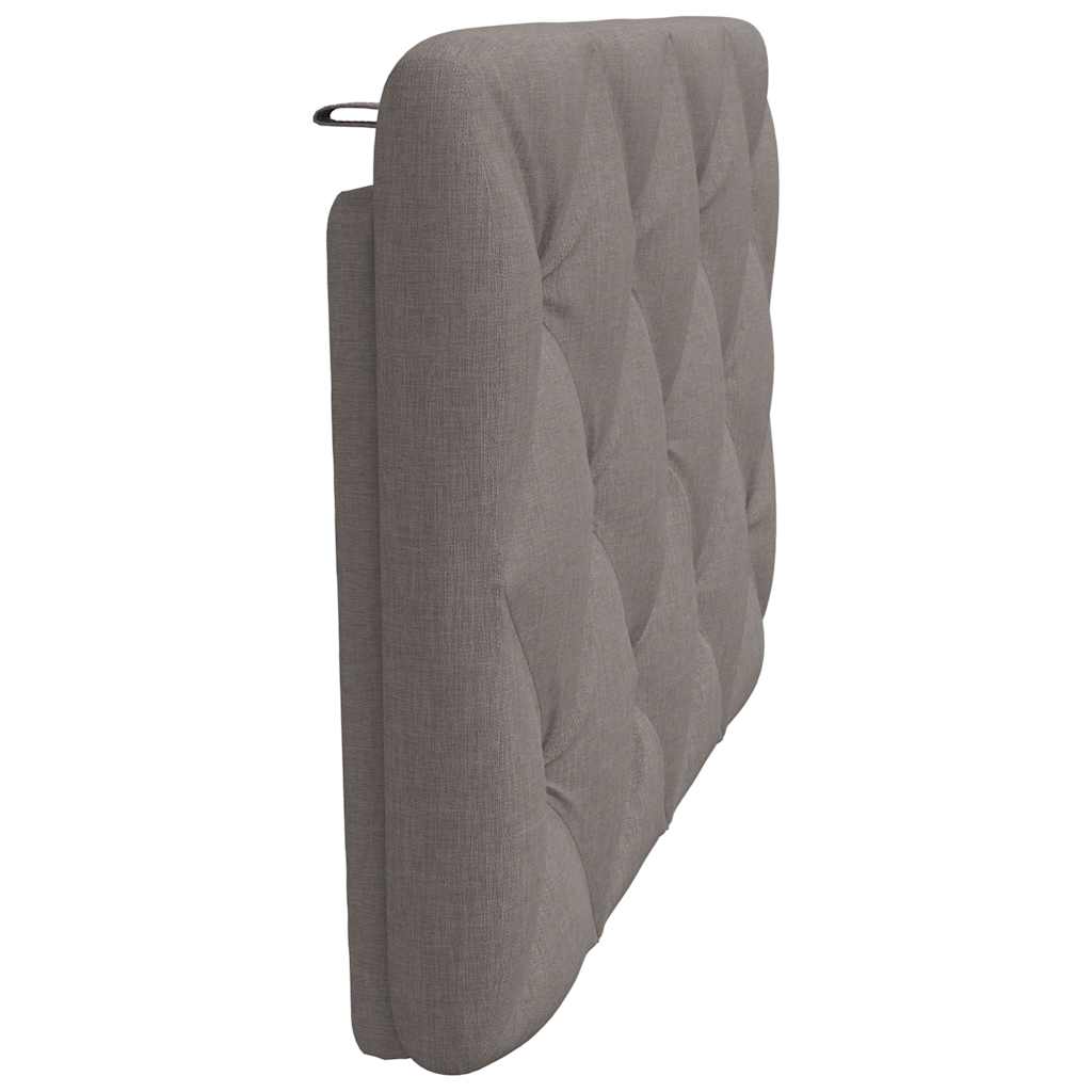 vidaXL Μαξιλάρι για Κεφαλάρι Taupe 80 εκ. Υφασμάτινο