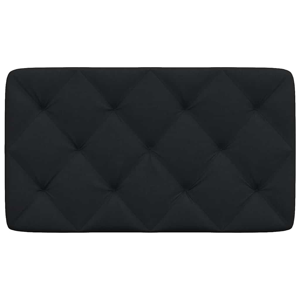 vidaXL Μαξιλάρι για Κεφαλάρι Μαύρο 90 εκ. Υφασμάτινο
