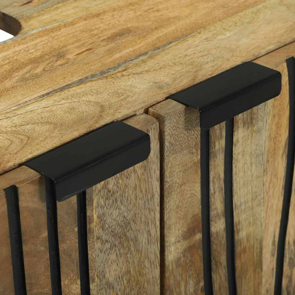 vidaXL Σετ Επίπλων Μπάνιου με ράφι 2 pcs Καφέ 62 x 33 x 58 εκ.