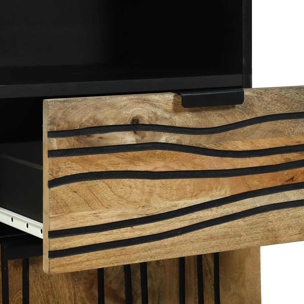 vidaXL Σετ Επίπλων Μπάνιου με συρτάρι 5 pcs Καφέ 38 x 33 x 160 εκ.