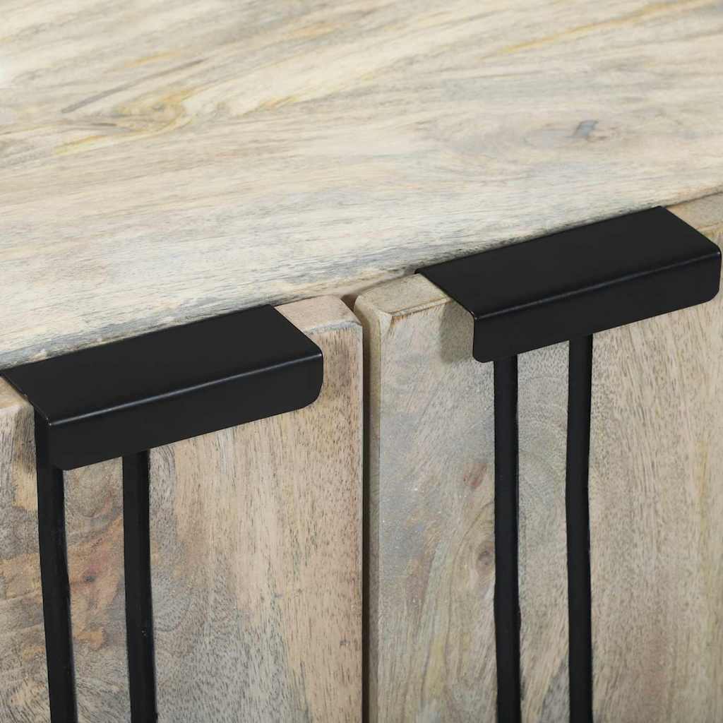 vidaXL Σετ Επίπλων Μπάνιου με συρτάρι 3 pcs Λευκό 180 x 33 x 75 εκ.