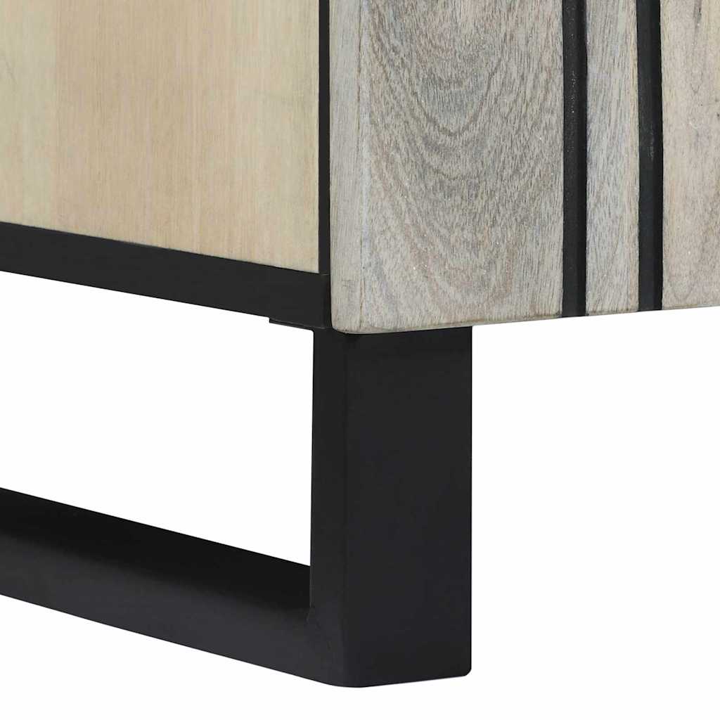 vidaXL Σετ Επίπλων Μπάνιου με ράφι 2 pcs Λευκό 62 x 33 x 58 εκ.