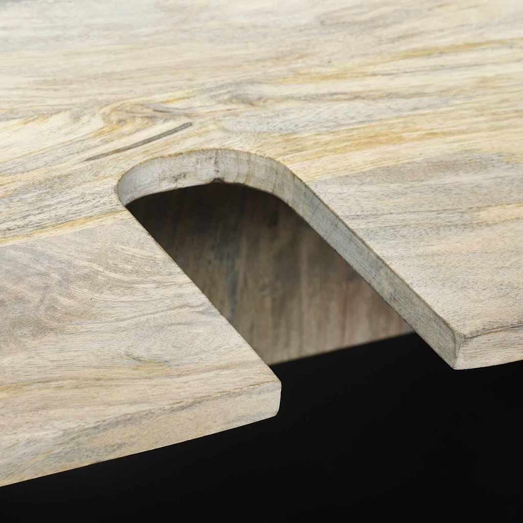 vidaXL Σετ Επίπλων Μπάνιου με συρτάρι 3 pcs Λευκό 38 x 33 x 160 εκ.