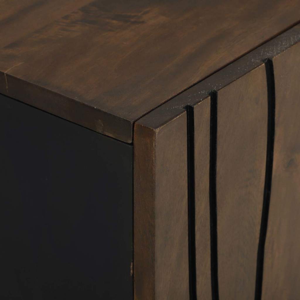 vidaXL Σετ Επίπλων Μπάνιου με ράφι 2 pcs Καρυδί 62 x 33 x 58 εκ.