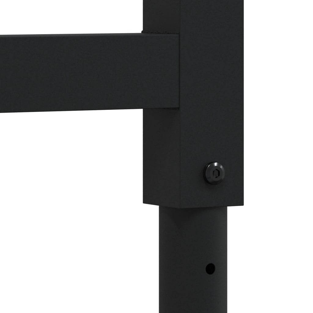 vidaXL Πάγκος Εργασίας Ορθογώνιος 100x60x(71,5-98) εκ Μασίφ Ξύλο Δρυός