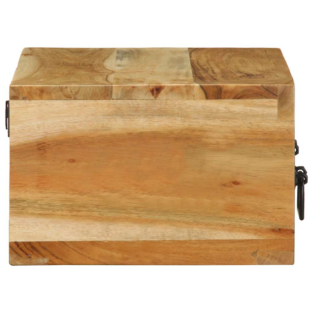 vidaXL Επίτοιχο ντουλάπι τηλεόρασης 60x30x19 cm Μασίφ ξύλο ακακίας