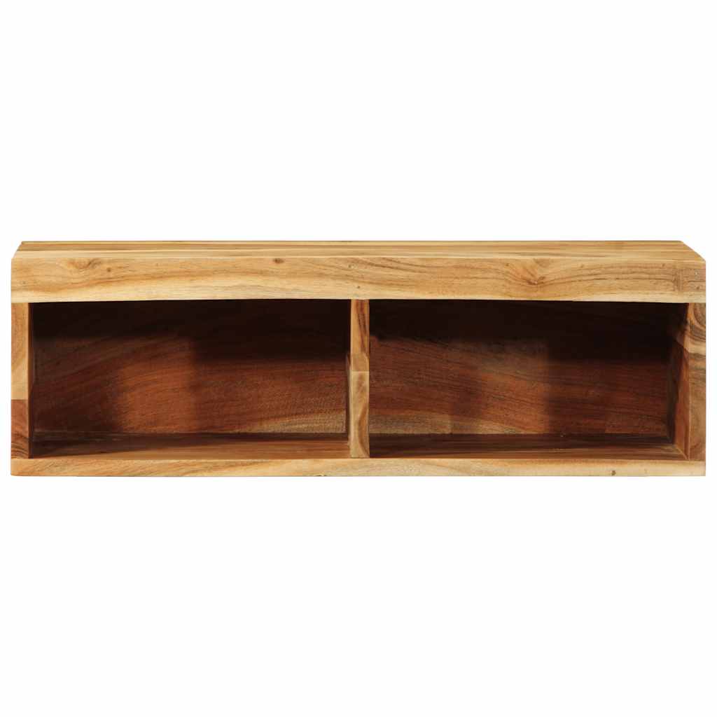 vidaXL Επίτοιχο ντουλάπι τηλεόρασης 60x30x19 cm Μασίφ ξύλο ακακίας