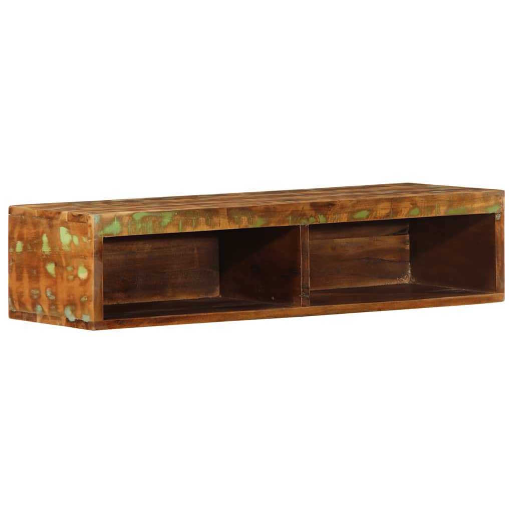 vidaXL Επίτοιχο ντουλάπι τηλεόρασης 80x30x19cm Ξύλο μασίφ αναγεννημένο