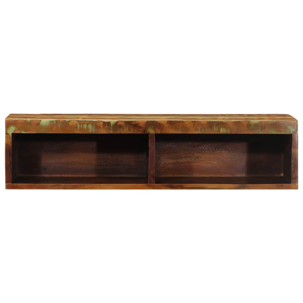 vidaXL Επίτοιχο ντουλάπι τηλεόρασης 80x30x19cm Ξύλο μασίφ αναγεννημένο