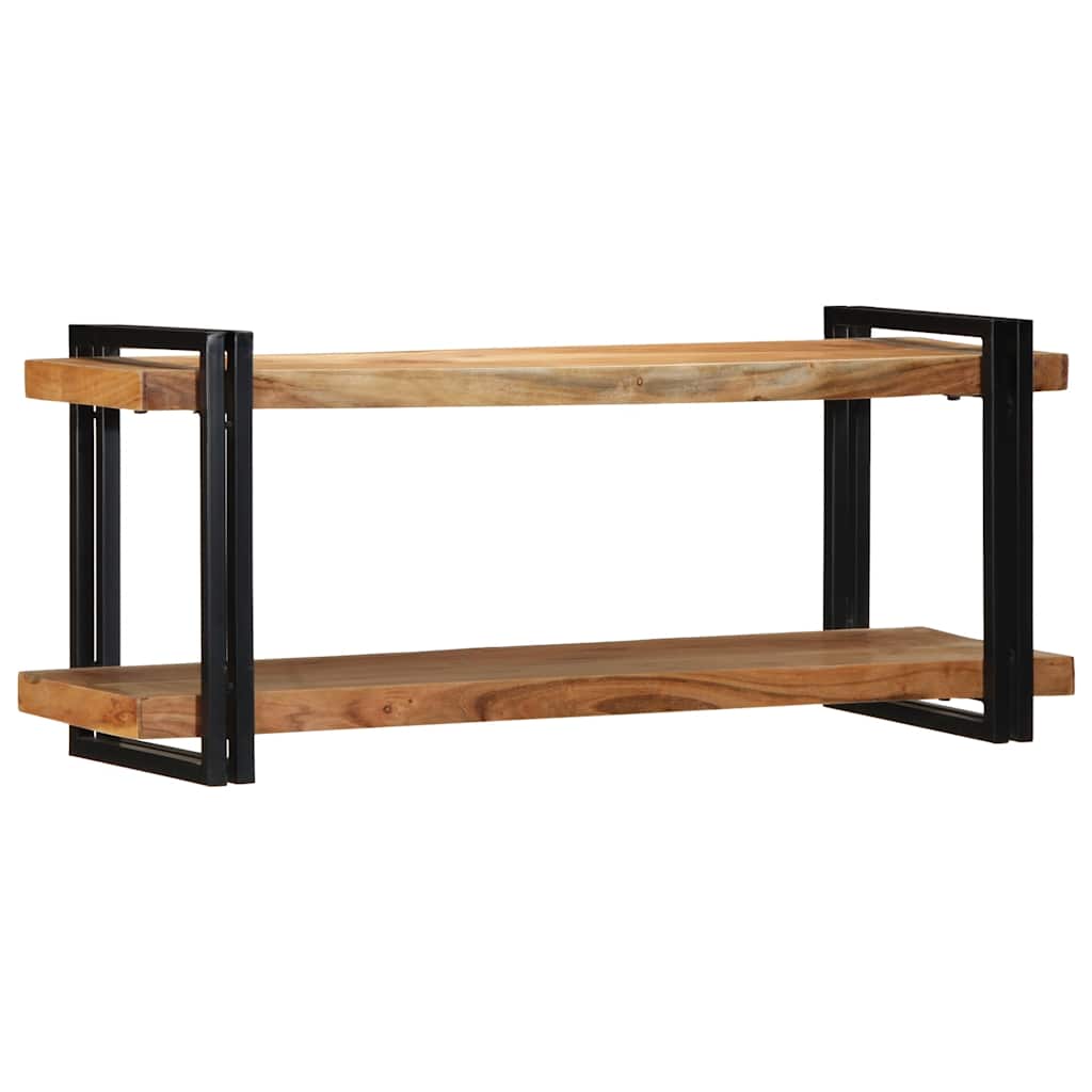 vidaXL Ράφι τοίχου 110x33x45 cm Μασίφ ξύλο ακακίας