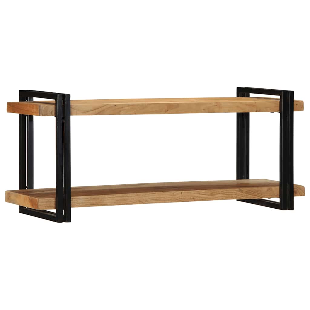 vidaXL Ράφι τοίχου 110x33x45 cm Μασίφ ξύλο ακακίας