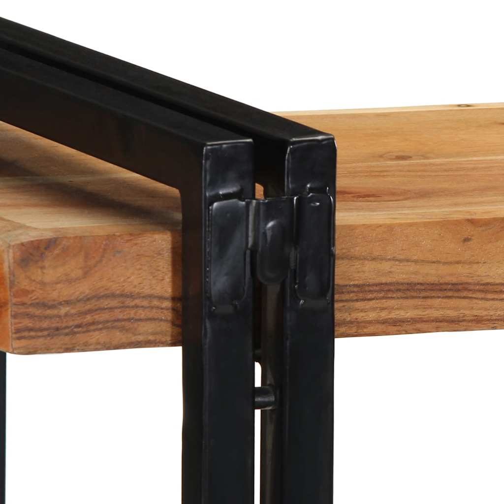 vidaXL Ράφι τοίχου 110x33x45 cm Μασίφ ξύλο ακακίας