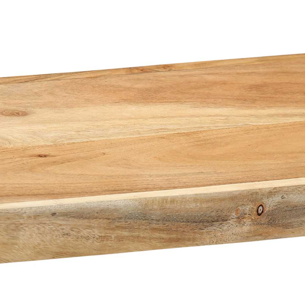 vidaXL Ράφι τοίχου 110x33x45 cm Μασίφ ξύλο ακακίας